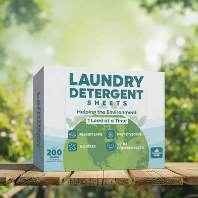 Buen precio Hojas de detergente para ropa orgánico Vegan Viajes portátiles biodegradables Delicado en línea