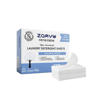 Buen precio Hojas de Lavandería 36 Hojas Limpieza Profunda Tableta de Lavandería Fresca Detergente Orgánico en línea