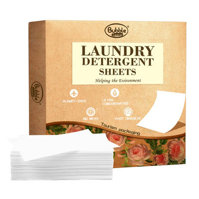 Buen precio Perfumes de flores Hojas de detergente para ropa Lavadoras ecológicas Hojas de jabón en línea
