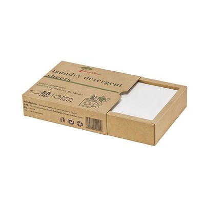 Buen precio Papel Hojas de jabón Papel de ropa Papel de lavar con olor fuerte Limpieza Eliminación de suciedad en línea