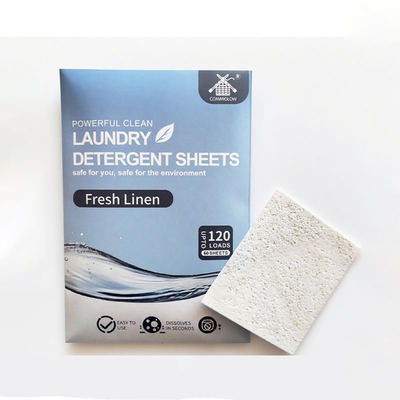 Buen precio Tiras de Lavandería con Fragancia, Suaves, Antiácaros, Sólidas, Ecológicas, en Hojas de Detergente con Enzimas en línea