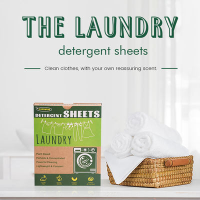 Buen precio Super Concentrated Disposable Laundry Detergent Strips Solid Shape Detergent Strip en línea