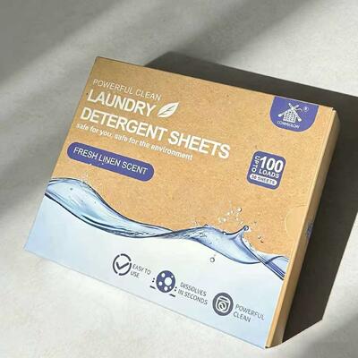 Buen precio Lámina de detergente de lavandería ecológica con fragancia personalizable para manchas resistentes en línea