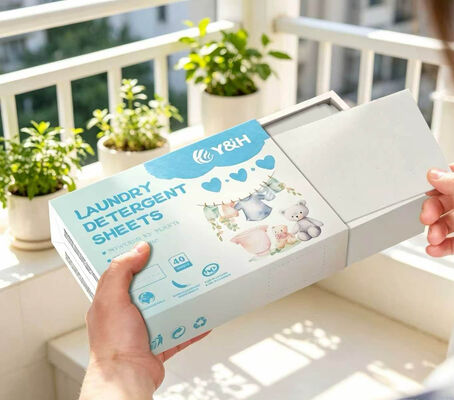 Buen precio Hojas de detergente para ropa ecológicas con eliminación profunda de manchas y fragancia personalizable en línea