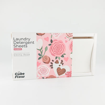 Hojas biodegradables ecológicas Hojas de detergente para ropa con enzimas