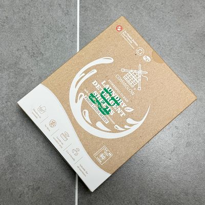 Tiras/Hojas concentradas de detergente sólido para ropa ecológicas