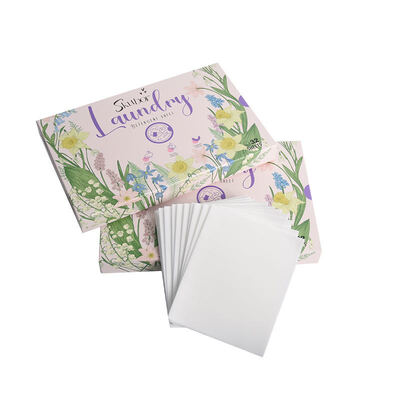 Tiras de detergente para ropa con fragancia de lavanda ecológicas para la salud