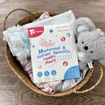 Buen precio Aby Ropa Lavadora Detergente Lavadora Detergente Hojas de papel Hojas de ropa para bebés en línea