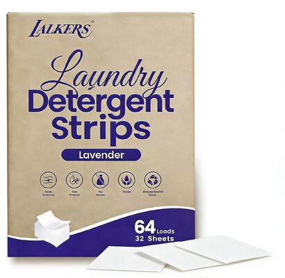 Hojas de lavandería ecológicas personalizables, limpieza potente para suciedad diaria difícil, OEM