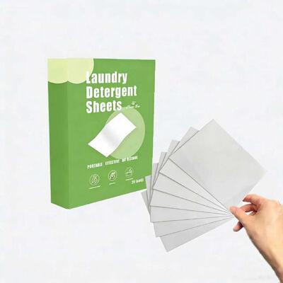 Hojas de lavandería ecológicas personalizadas OEM ideales para eliminar manchas domésticas obstinadas