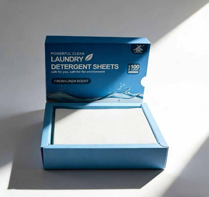 Hojas de Lavandería Verdes al por Mayor Combinan Seguridad y Eficiencia en la Eliminación de Manchas