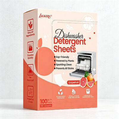 Buen precio Eco-Friendly Hypoallergenic Long-Lasting Dish Washing Sheets and Dishwasher Cleaning Sheets en línea