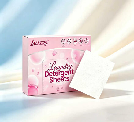 Buen precio Hojas de detergente para ropa de origen vegetal con eliminación de manchas en 11 * 14cm Tamaño para una limpieza confiable en línea