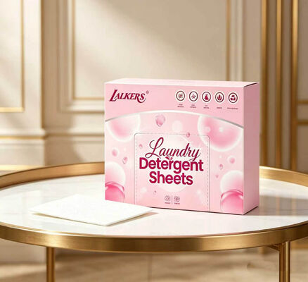Buen precio Hojas de detergente para ropa ecológicas con fuerte limpieza, fragancia personalizable y fórmula basada en plantas en línea