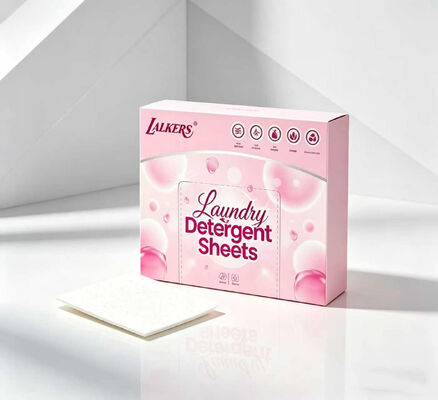 Hojas de detergente para ropa Natural Formula con tamaño de 11*14 cm y 50% de materia activa para limpieza profunda