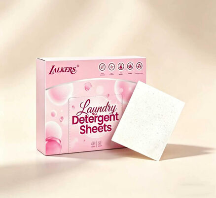 Buen precio Hojas de detergente para ropa ecológicas con potente poder de limpieza y fragancia personalizable para una vida sostenible en línea