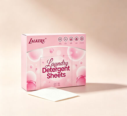 Buen precio Hojas de detergente para ropa de origen vegetal de 11*14 cm de tamaño con 50% de materia activa para la eliminación profunda de manchas en línea