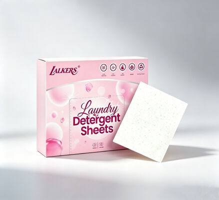 Buen precio Hojas de detergente para ropa ecológicas con fragancia personalizable para una limpieza potente en línea
