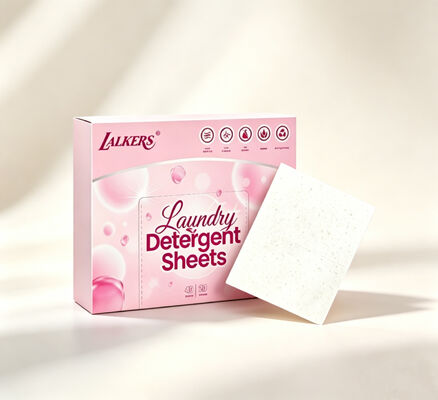 Buen precio Hojas de detergente para ropa biodegradables y ecológicas con un fuerte poder de limpieza para un cuidado suave de las telas en línea