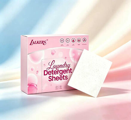Buen precio Hojas de detergente para ropa ecológicas con potente poder de limpieza y fragancia personalizable para manchas difíciles en línea