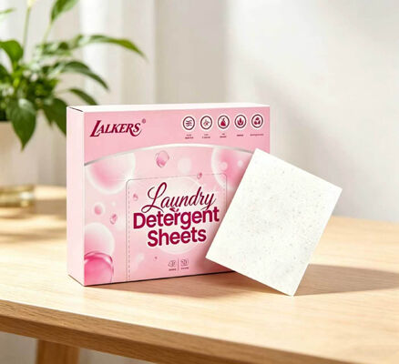 Buen precio Lámina de detergente de lavandería ecológica con fragancia personalizable para manchas resistentes en línea