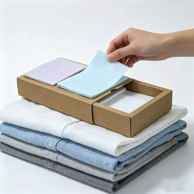 Hojas de detergente para ropa ecológicas con potente poder de limpieza y fragancia personalizable para manchas difíciles