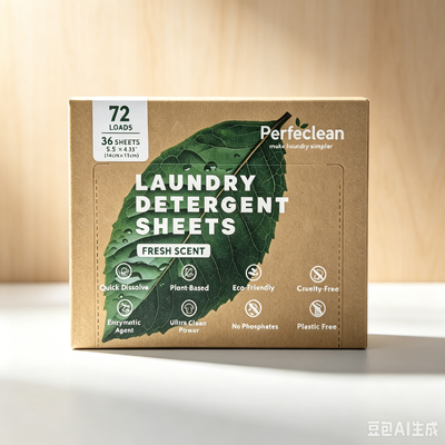 Resistencia industrial Hojas de detergente para ropa ecológicas para manchas duras y limpias