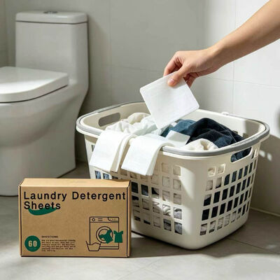 Buen precio Hojas de detergente de ropa limpia y fuerte con fragancia personalizable en línea
