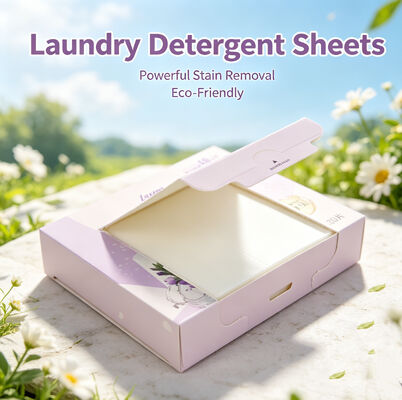 Buen precio Hojas de detergente para ropa ecológicas de plástico cero con fuerte limpieza para eliminar las manchas duras en línea