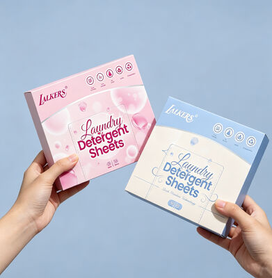Hojas de detergente para ropa ecológicas con fuerte poder de limpieza y fragancia personalizable para manchas difíciles