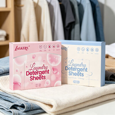 Buen precio Hojas de detergente para ropa hipoalergénico y ecológico con fragancia personalizable para manchas duras en línea