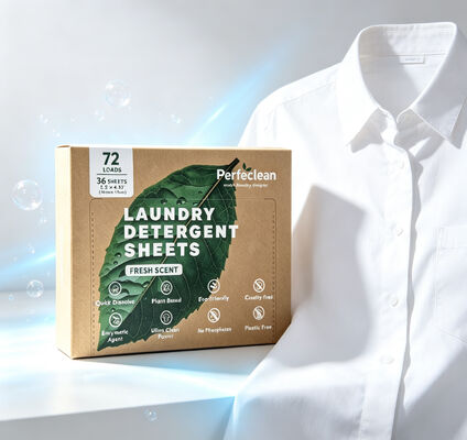 Buen precio Hojas de detergente de ropa de color seguro con tensioactivo de origen vegetal para prevenir el sangrado de color en línea