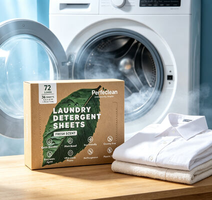 Buen precio Hojas de detergente para ropa a base de plantas sin desperdicio con porciones precalibradas para un lavado ecológico en línea