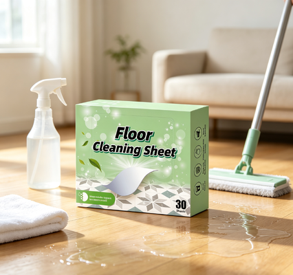Hoja de limpieza de suelo biodegradable y hoja de limpieza ecológica